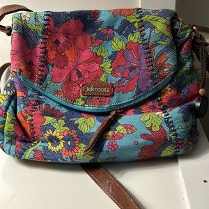 Sakroots slouchy colorful crossbody bag
